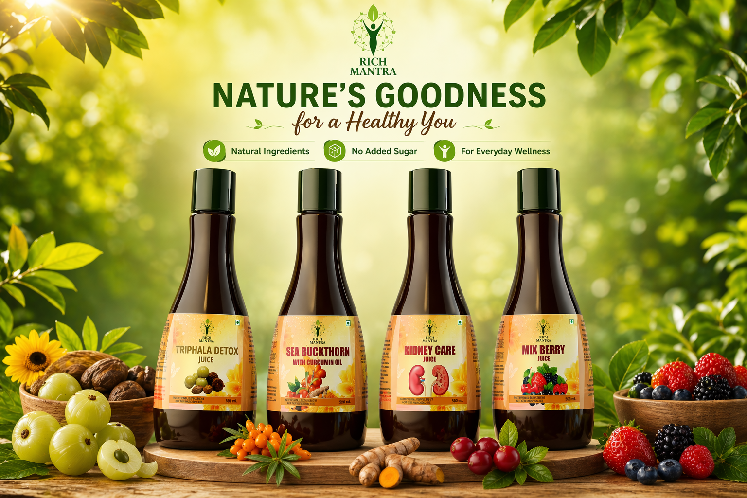 RichMantra Nature's Goodness Banner